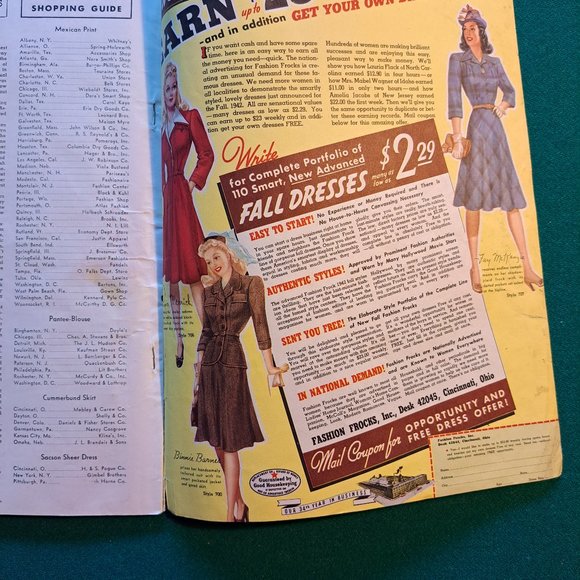 Vintage Aug 1942 Movie Story magazine. - Picture 6 of 8